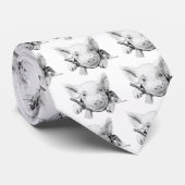 Cravate Porcelet (Roulé)