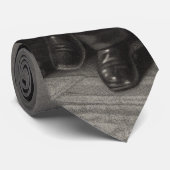 cravate "Portrait d'Abraham Lincoln" (Roulé)