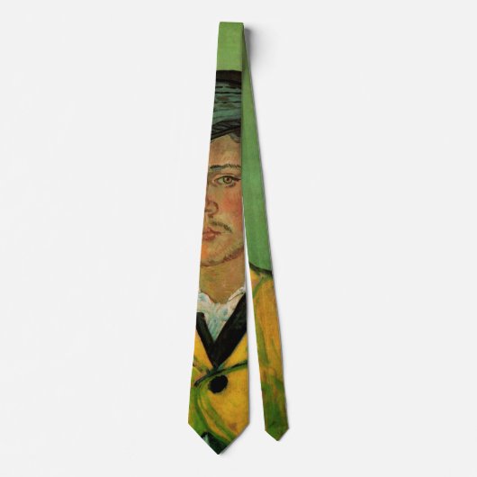 Cravate Portrait d'Armand Roulin par Vincent van Gogh (Devant)