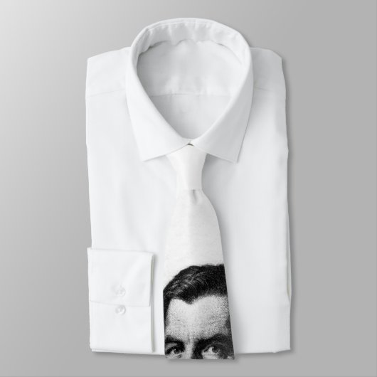 Cravate Portrait de Frederic libéral classique Bastiat (Attaché)