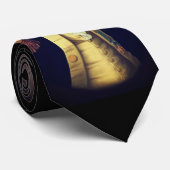 Cravate Portrait de George Washington (1790) (Roulé)