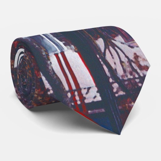 Cravate Portrait de la liberté (Roulé)