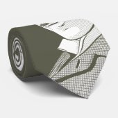 Cravate Portrait de Nikola Tesla (Roulé)