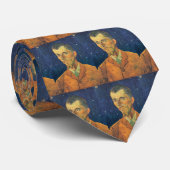 Cravate Portrait d'Eugene Boch par Vincent van Gogh (Roulé)