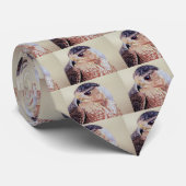 Cravate Portrait Hawk Coopers (Roulé)