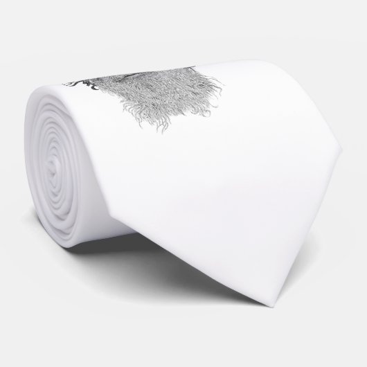 Cravate portrait tribal de chefs (Roulé)