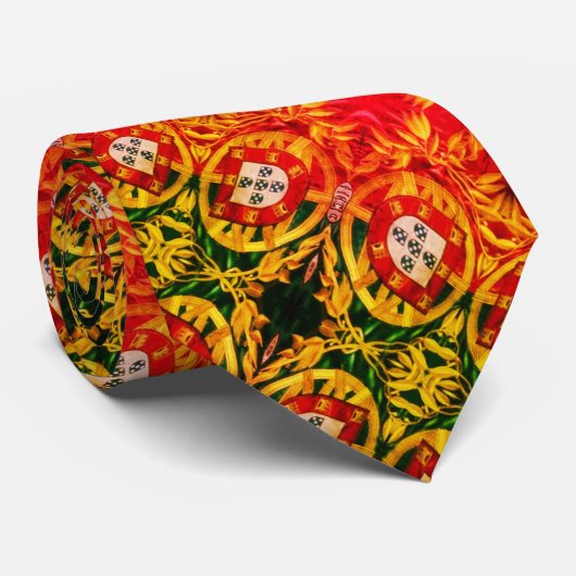 Cravate .Portugal (Roulé)