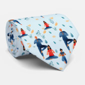 Cravate Poses de yoga, Méditation, Art du Nouvel Âge (Roulé)