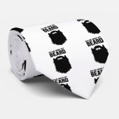 Cravate Posez des questions sur ma barbe (Roulé)