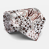 Cravate Poster de animal (Roulé)