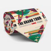 Cravate Poster de l'espace Voyage Necktie 7 (Roulé)