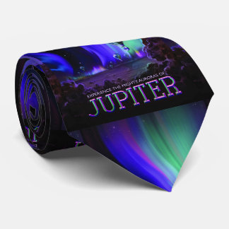 Cravate Poster de voyage spatial Jupiter