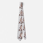 Cravate Poster du tournoi de karaté (Devant)