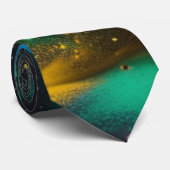 Cravate Poudre colorée vive Abstraite (Roulé)