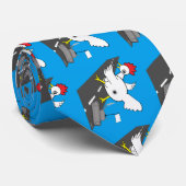 Cravate Poulet géant ! (Roulé)