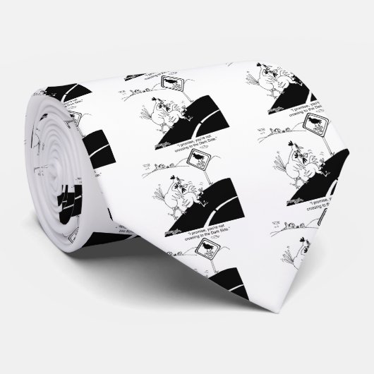 Cravate Poulet ne croisant pas au côté lointain (Roulé)