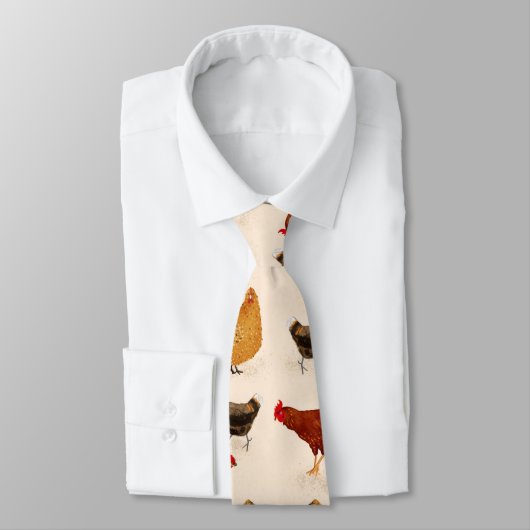 Cravate Poulets (Attaché)