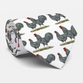 Cravate Poulets de Dominique (Roulé)
