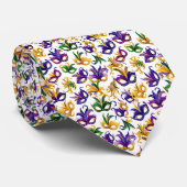 Cravate pour homme Mardi Gras (Roulé)