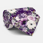 Cravate pour homme | Nœud floral pour mariage et é (Roulé)