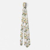 Cravate pour homme | Nœud papillon floral pour mar (Dos)