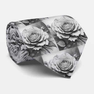 Cravate pour homme Nœud papillon floral pour mar