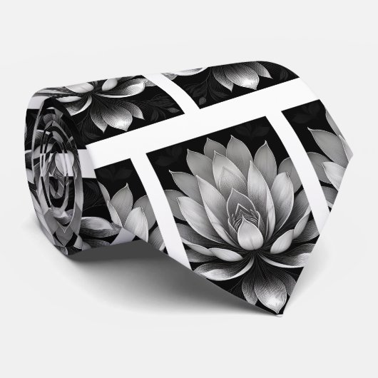 Cravate pour homme | Nœud papillon floral pour mar (Roulé)