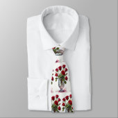 Cravate pour homme | Nœud papillon floral pour mar (Attaché)