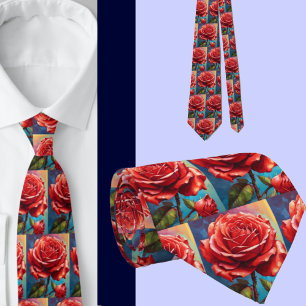 Cravate pour homme Nœud papillon floral pour mar
