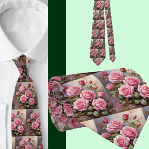 Cravate pour homme Nœud papillon floral pour mar