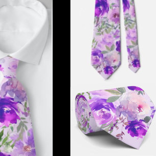 Cravate pour Homme Nœud Papillon Floral pour Mar