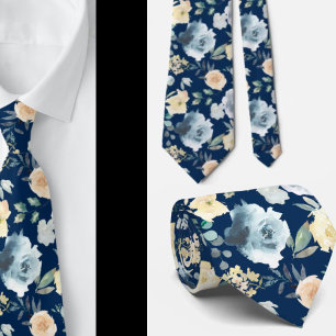 Cravate pour homme Nœud papillon floral pour mar