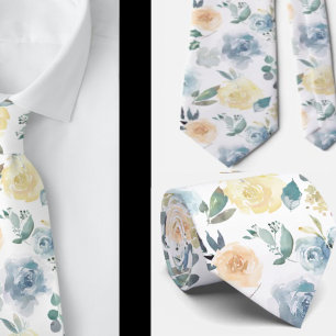 Cravate pour homme Nœud papillon floral pour mar