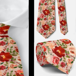 Cravate pour homme Nœud papillon floral pour mar