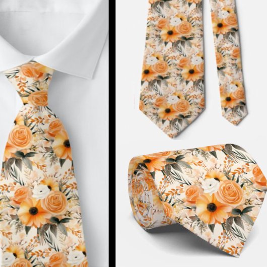 Cravate pour homme | Nœud papillon floral pour mar