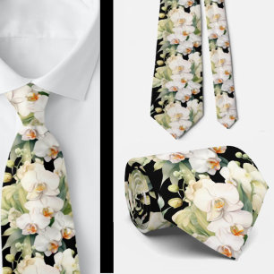 Cravate pour homme Nœud papillon floral pour mar