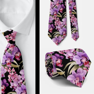 Cravate pour homme Nœud papillon floral pour mar