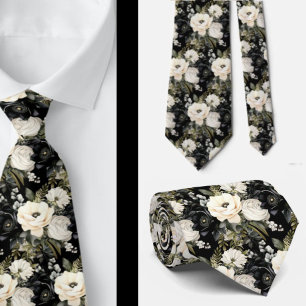 Cravate pour homme Nœud papillon floral pour mar