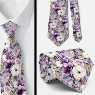 Cravate pour homme Nœud papillon floral pour mar