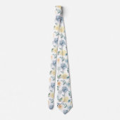 Cravate pour homme | Nœud papillon floral pour mar (Dos)