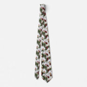 Cravate pour homme | Nœud papillon floral pour mar (Dos)