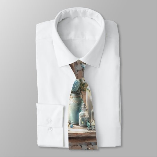 Cravate pour homme | Nœud papillon floral pour mar (Attaché)