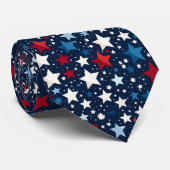 Cravate pour hommes patriotique (Roulé)