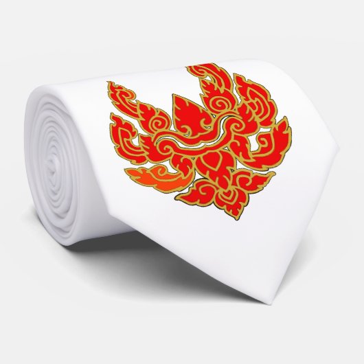 Cravate pour Motif thaï. (Roulé)