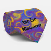 Cravate Pourpre Artsy d'oeil d'optométriste Artsy de (Roulé)