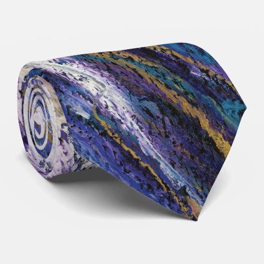 Cravate Pourpre/cravate de turquoise (Roulé)