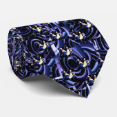 Cravate pourpre de bowling (Roulé)