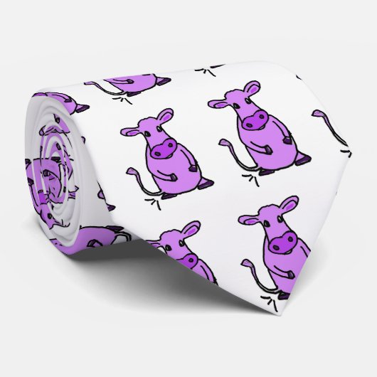 Cravate pourpre de vache (Roulé)