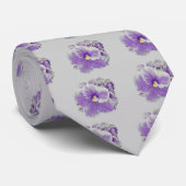 Cravate Pourpre de violette africaine (Roulé)