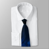 Cravate Poussée bleue (Attaché)